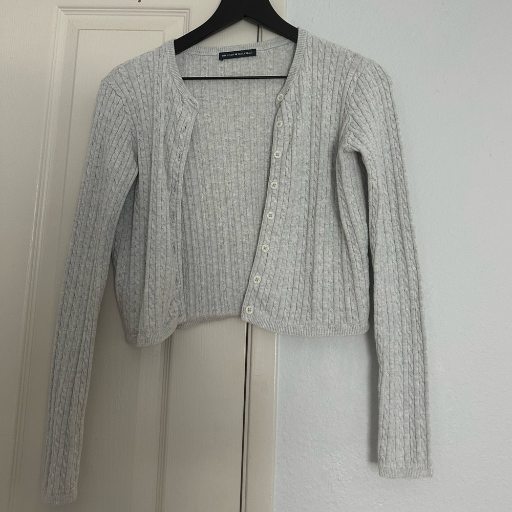 Brandy Melville Zoe cable knit cardigan